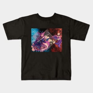 Knight Fox Girl Kids T-Shirt